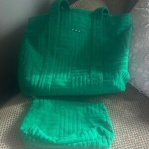 Emerald Green Tote Bag Set